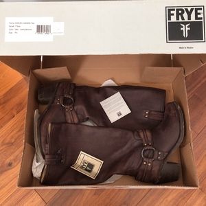 Frye Carmen Harness Tall Boots